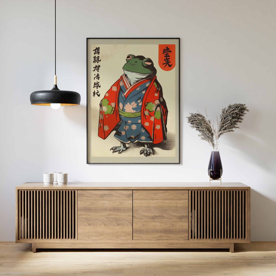 Matsumoto Hoji Frog Vintage Animal Art Print - Image 2