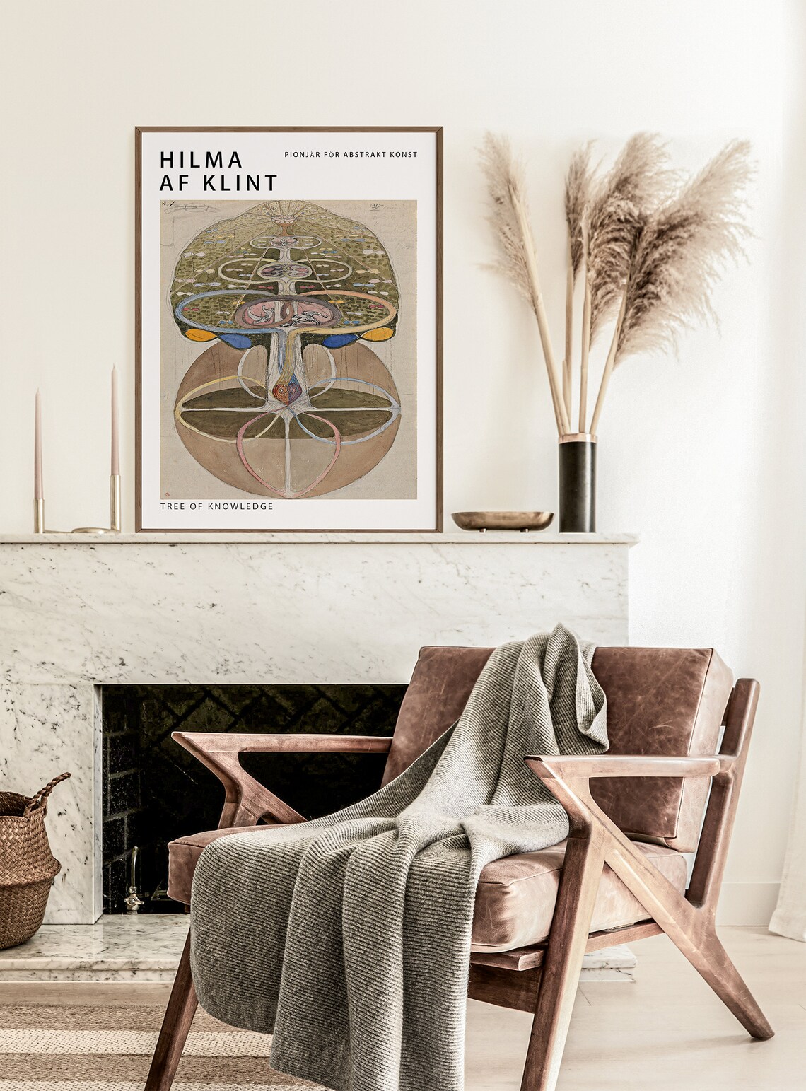 Hilma Af Klint Tree Of Knowledge Vintage Art Print - Image 2