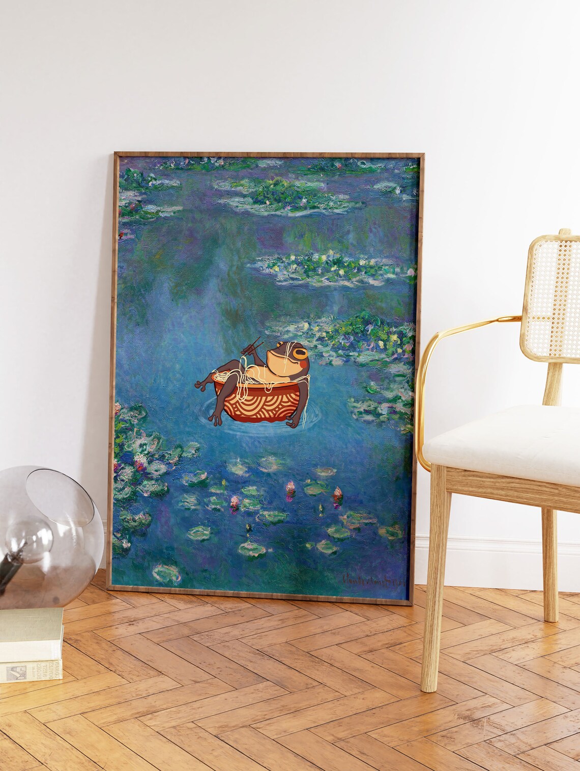 Matsumoto Hoji Frog Poster, Vintage Japanese Art Print - Image 3