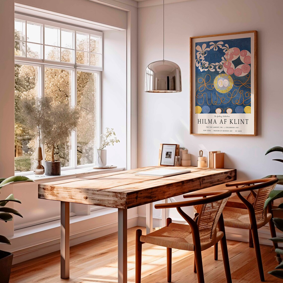 Hilma af Klint The Ten Largest No 1 1907 Abstract Art Poster - Image 2