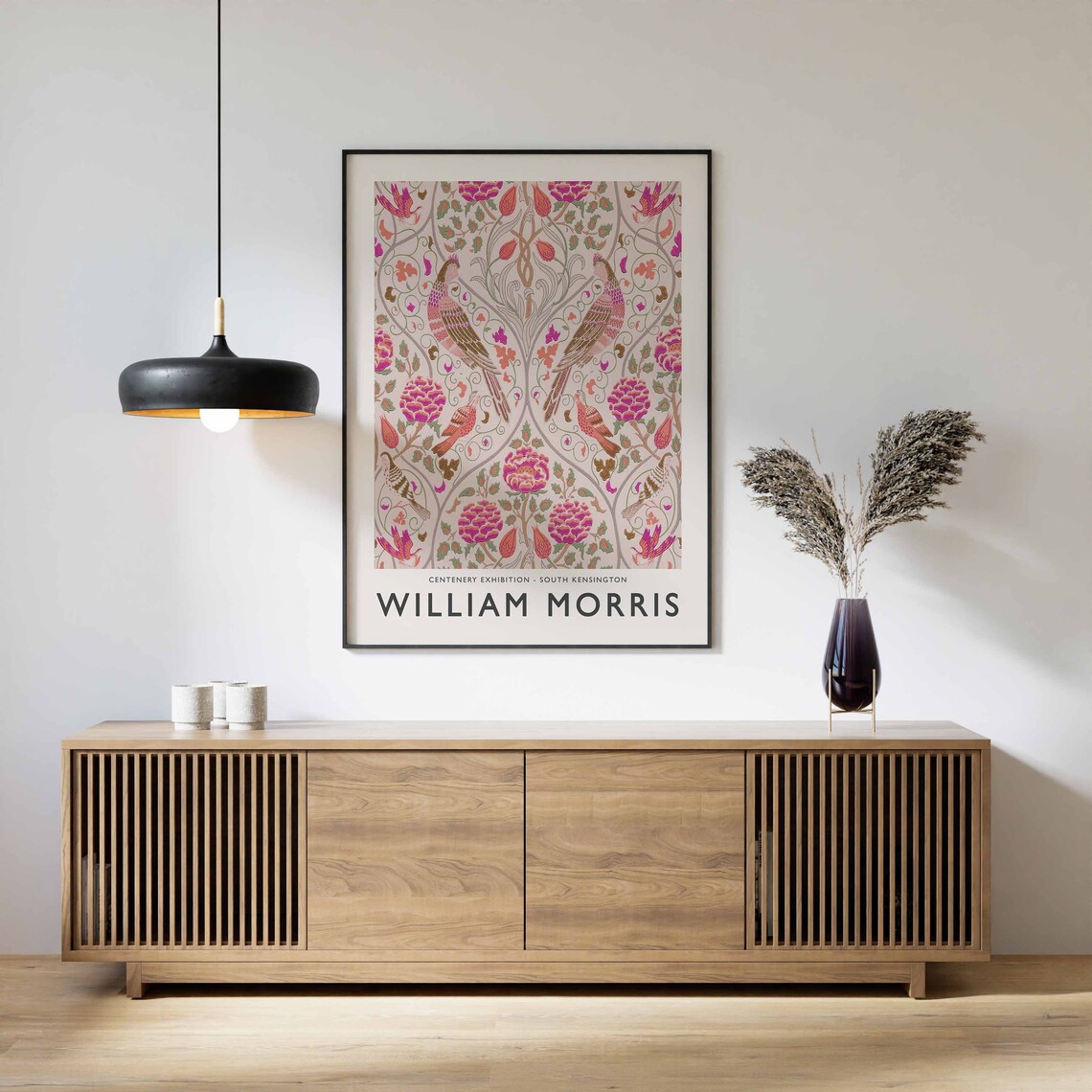 William Morris Animal and Floral Exhibition Poster - Image 3