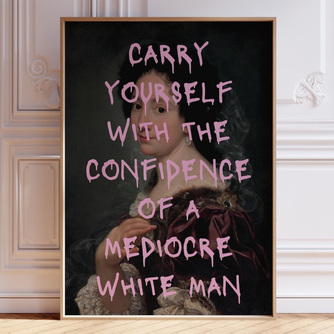 Feminism Poster, Vintage Feminist Quote Art Print - Image 8