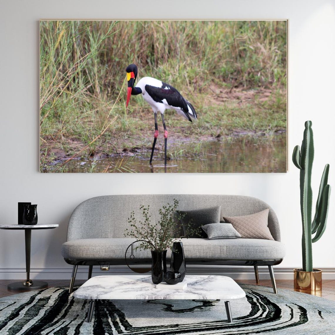 Stork Art, Africa's Game Reserves