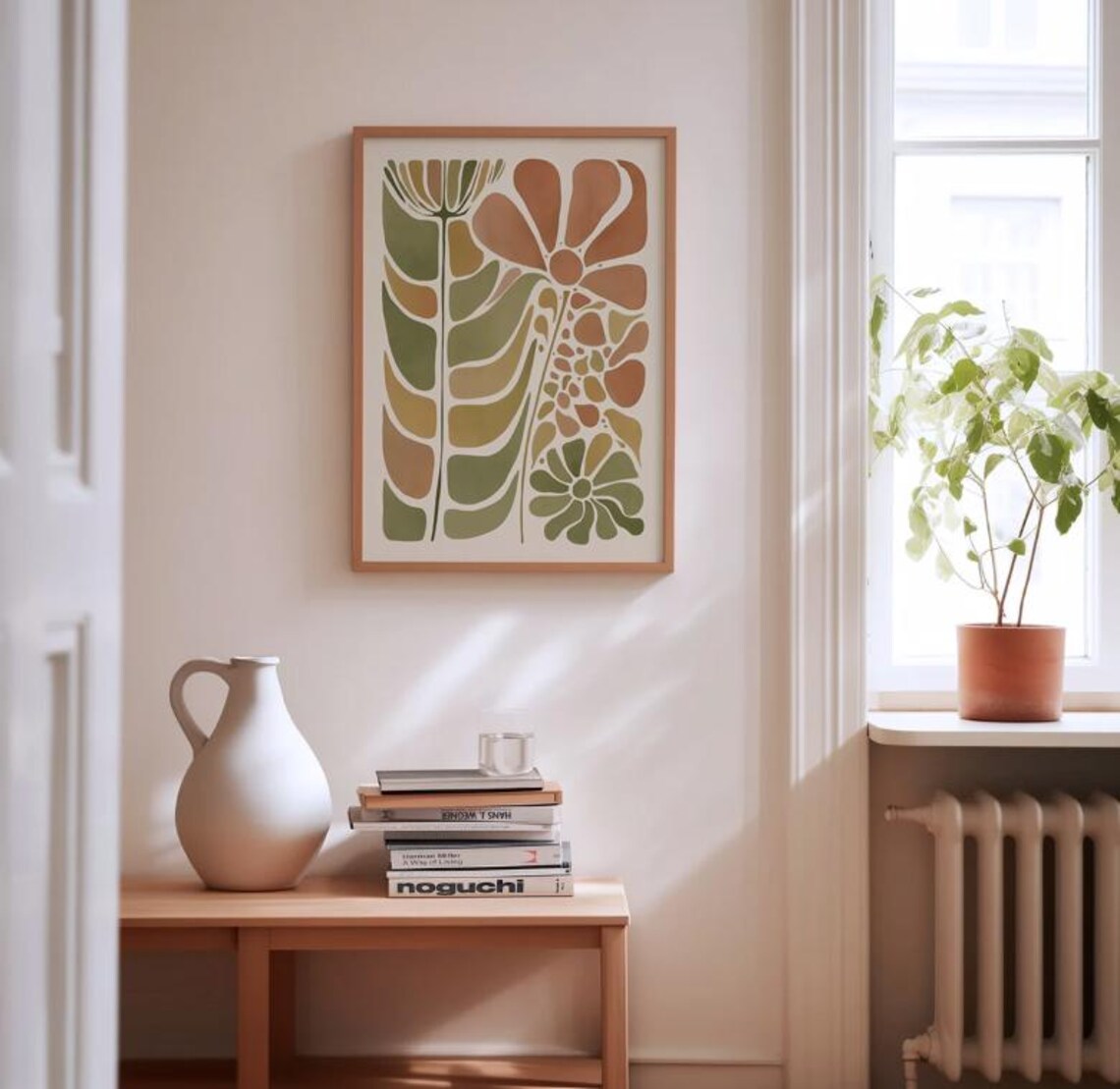 Matisse Botanical Art, Scandinavian Flower Print - Image 3