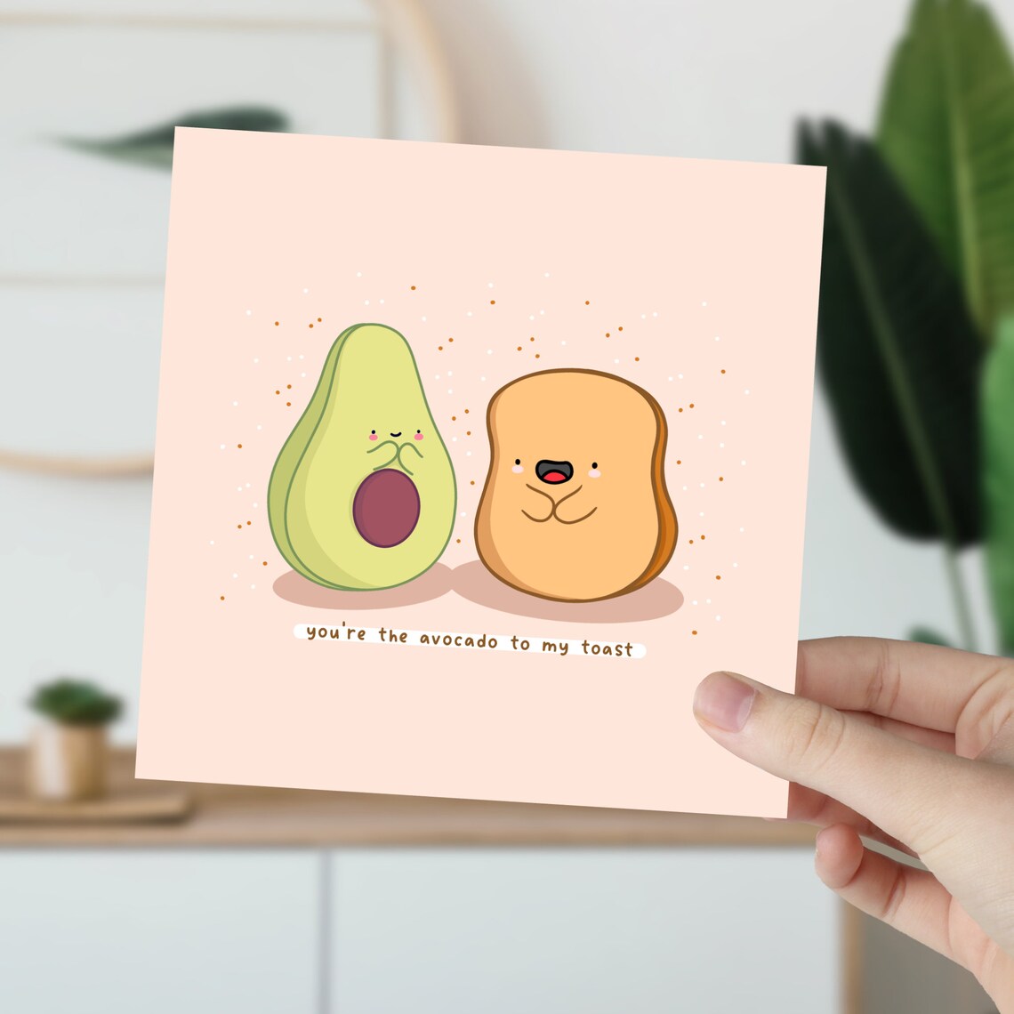 Avocado and Toast You Are the Avocado To My Toast Card Print - Image 3