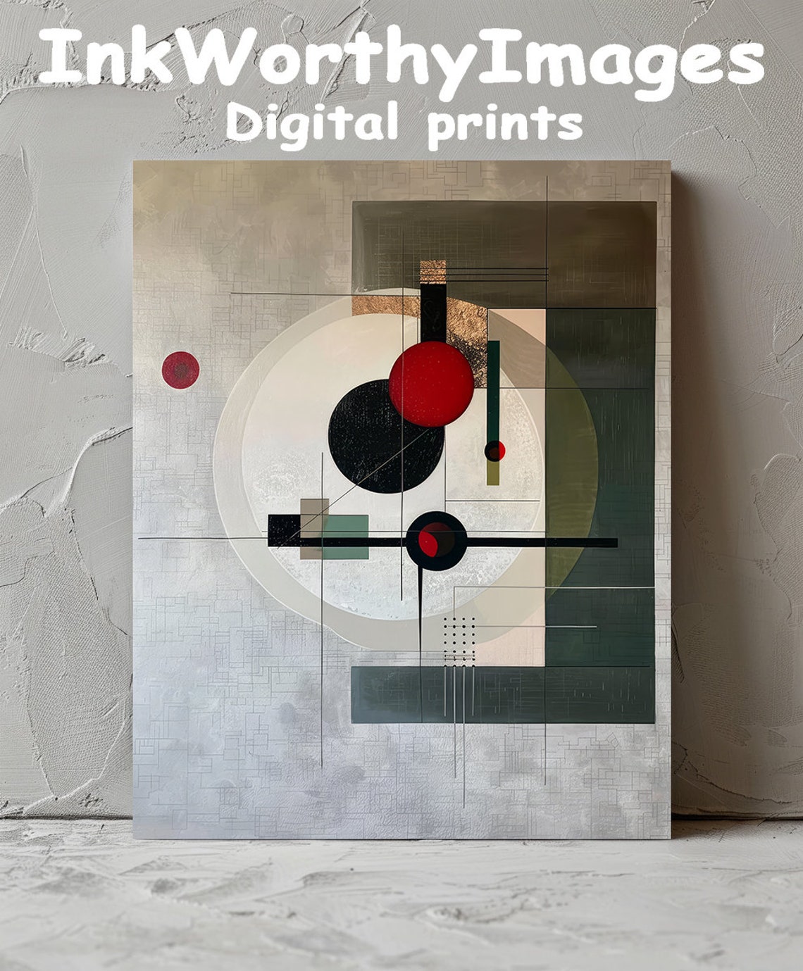 Abstract Geometric Modern Wall Decor