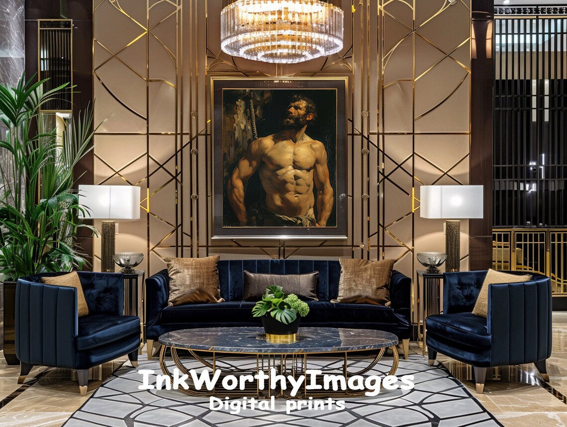 Heroic Warrior Portrait, Classical Renaissance Style - Image 6