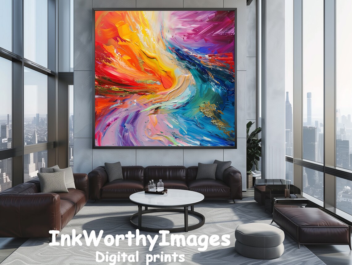 Dynamic Abstract - Contemporary Travel Poster - Image 5