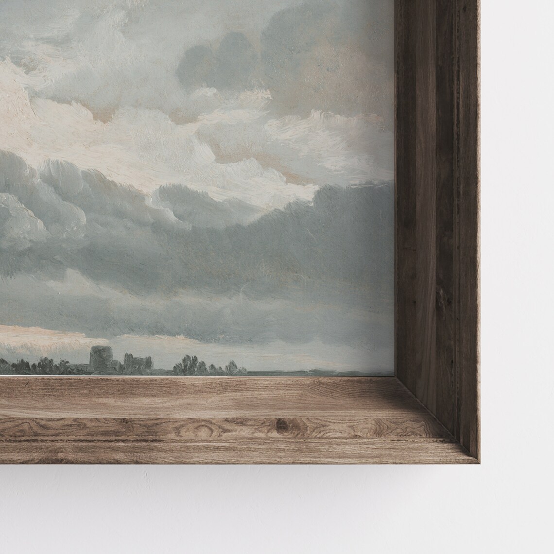 Cloud Study Vintage Art Print, Light Academia Decor - Image 2