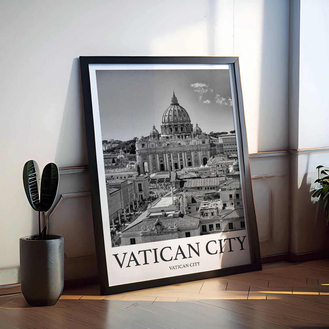 Vatican City Photo Print Of Vatican City Travel Photo Hanging Decor Photo Travel Art Gift For Travel Artwork Wall Art Framed Photo Travel - Image 2