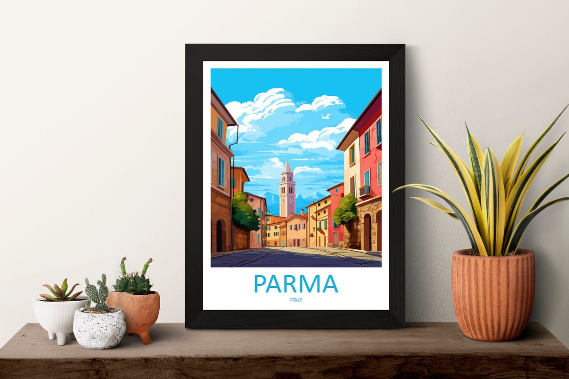 Parma Travel Poster, Italy Wall Art Print - Image 3