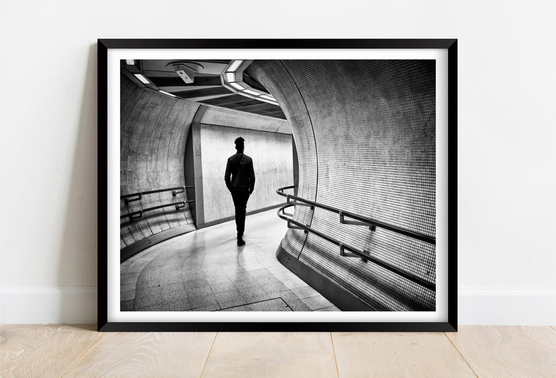 Street Photography On The London Underground Limited Edition Print Photography Fine Art Wall Art Exclusive Print Posters Photo
