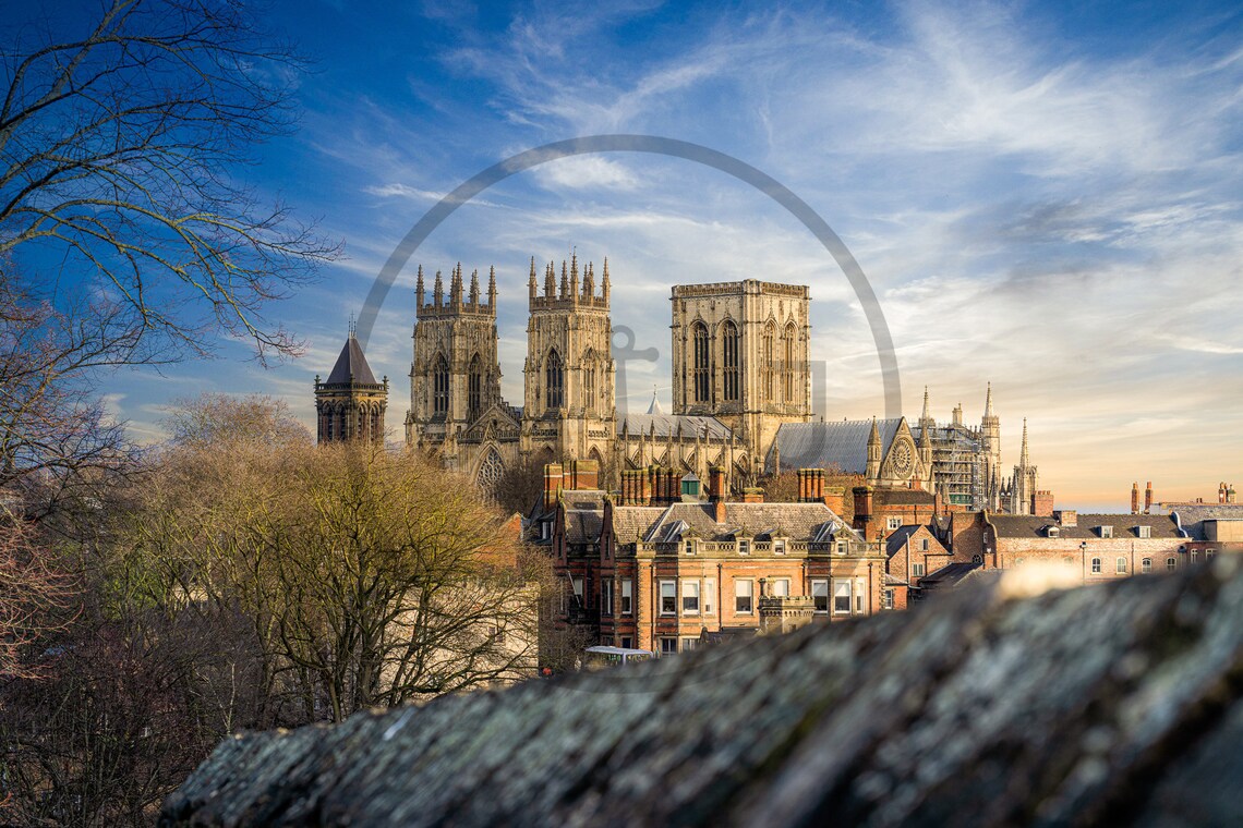 York Minster Cathedral of York Yorkshire Art Print - Image 3