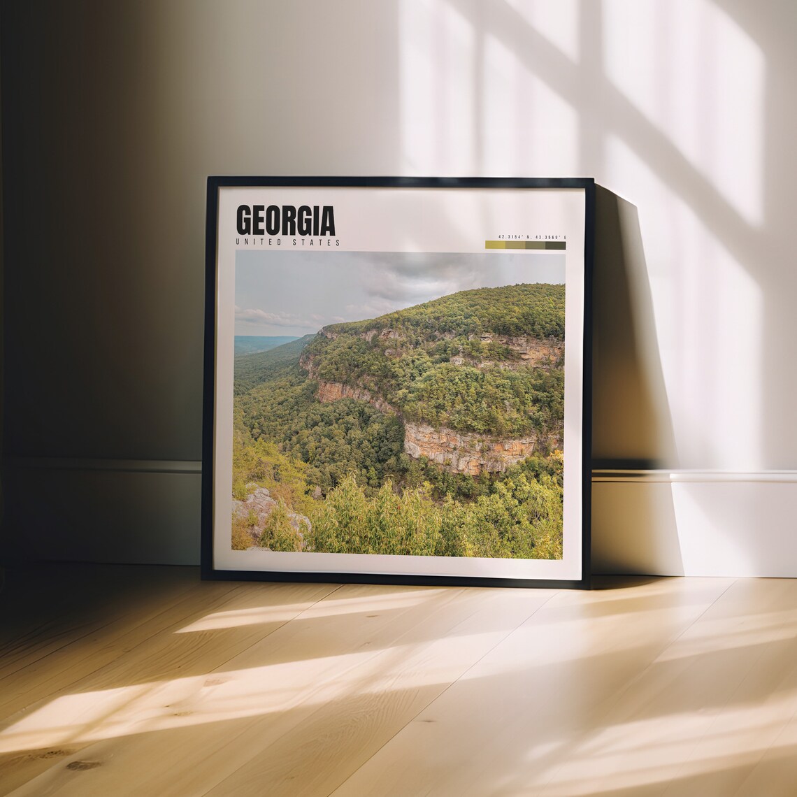Georgia USA Photography Travel Poster, Wall Art Print - Image 3