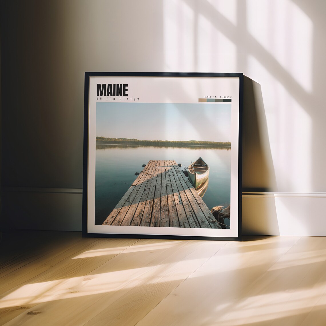 Maine Photography Travel Poster, Maine Art Print - Image 3