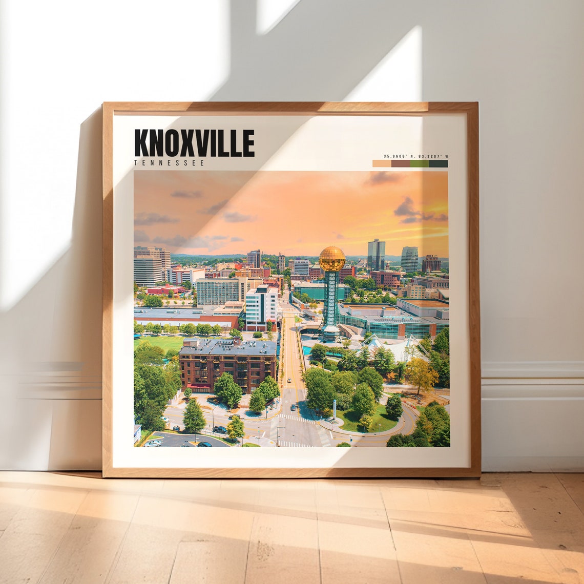 Knoxville Print Knoxville Wall Art Knoxville Tennessee Poster Knoxville Photo Knoxville Decor Knoxville Artwork P 107