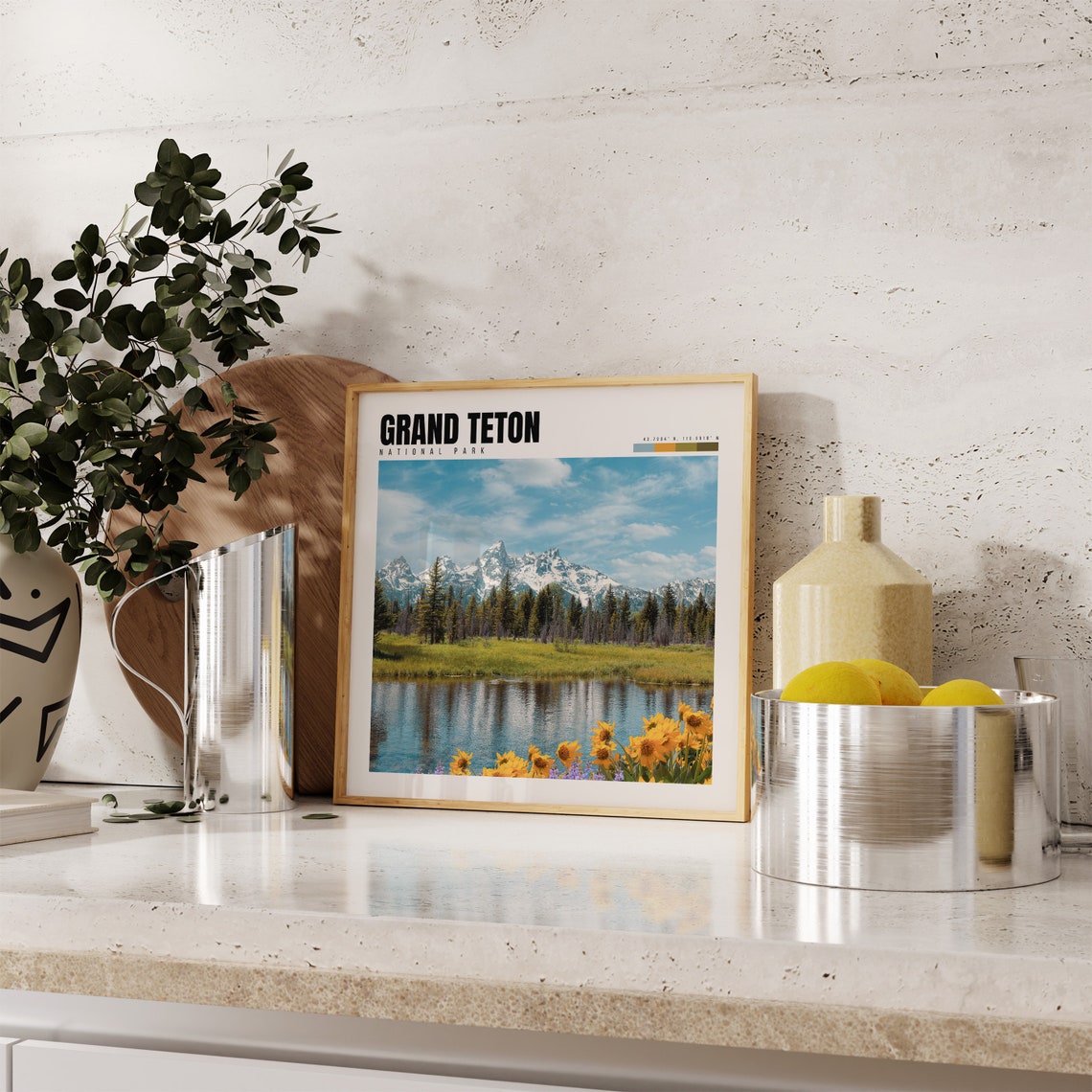 Grand Teton Print Grand Teton National Park Poster Grand Teton Wall Art Grand Teton Photography Grand Teton Artwork P 022 - Image 4