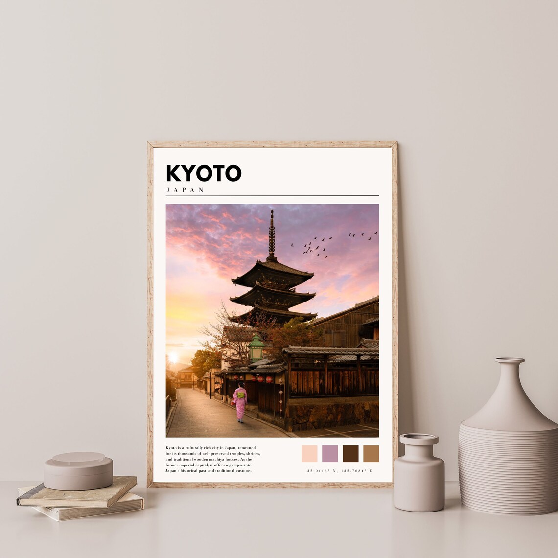 Kyoto Japan Temple Photo, Asia Travel Art Print - Image 3