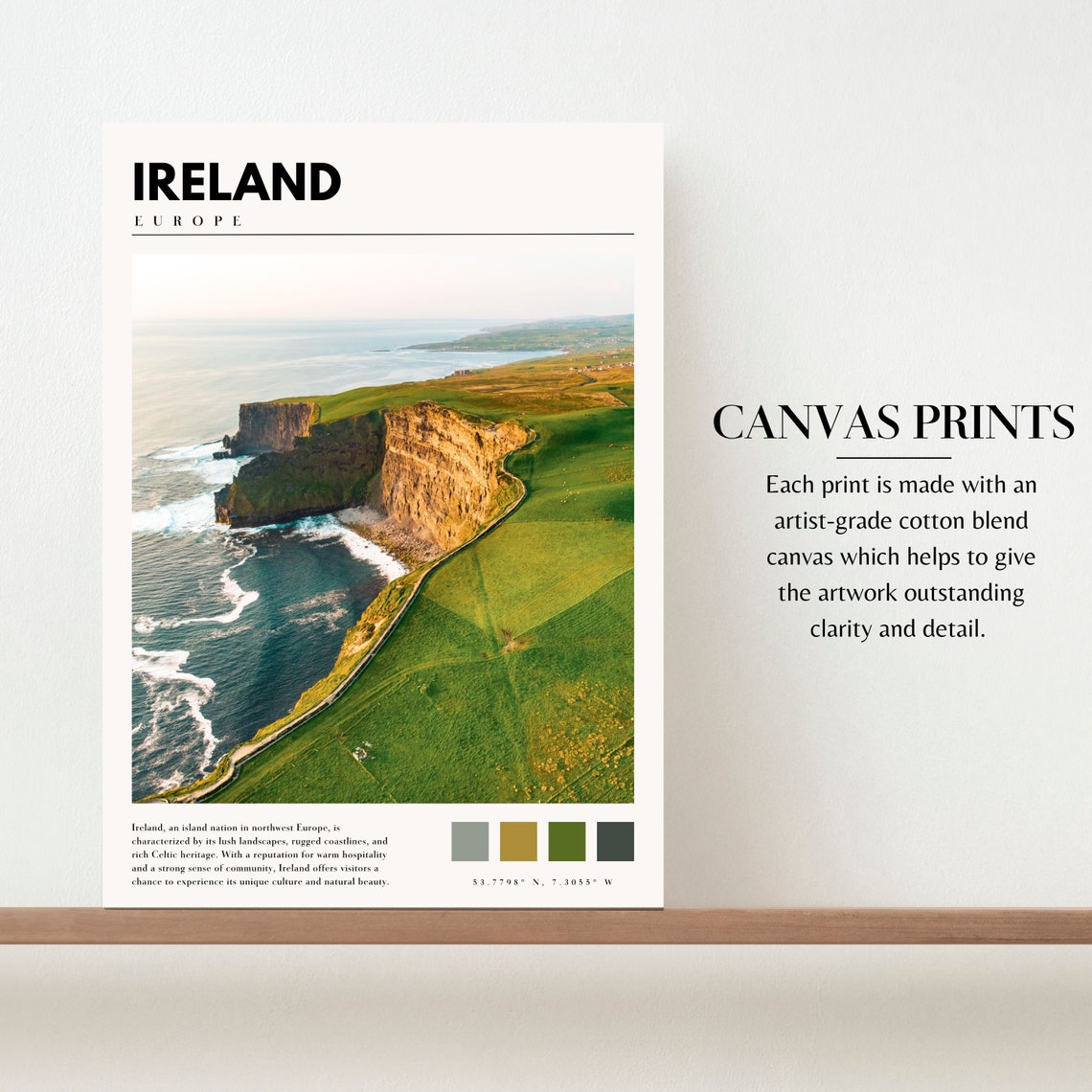 Ireland Print Ireland Photo Poster Ireland Photography Ireland Wall Art Ireland Travel Artwork P 156 - Image 2