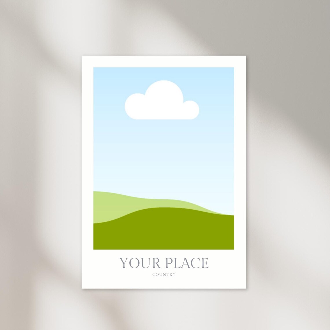 Custom Order Personalized Travel Art Print