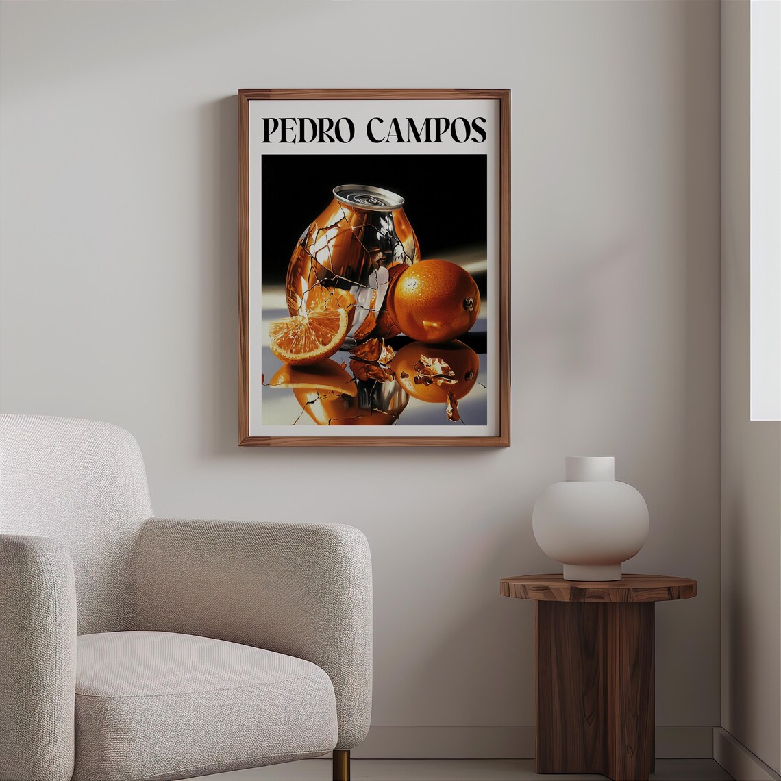 Pedro Campos Inspired Photorealism Print Hyperrealistic Object Posters Modern Realism Wall Decor Realistic Soda Can Fruit Art Print - Image 2