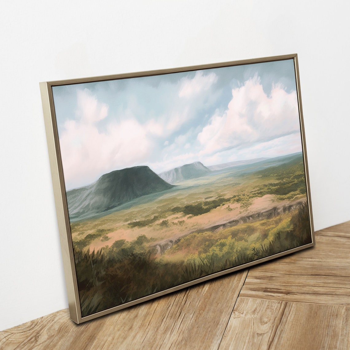 Hawaii Volcanoes National Park Vintage Art Print - Image 2
