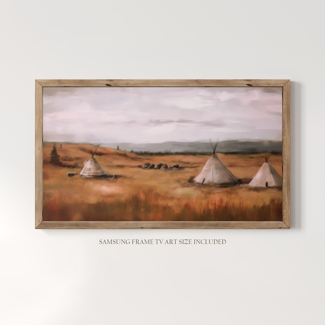 Aulavik National Park Vintage Oil Painting, Canada - Image 3