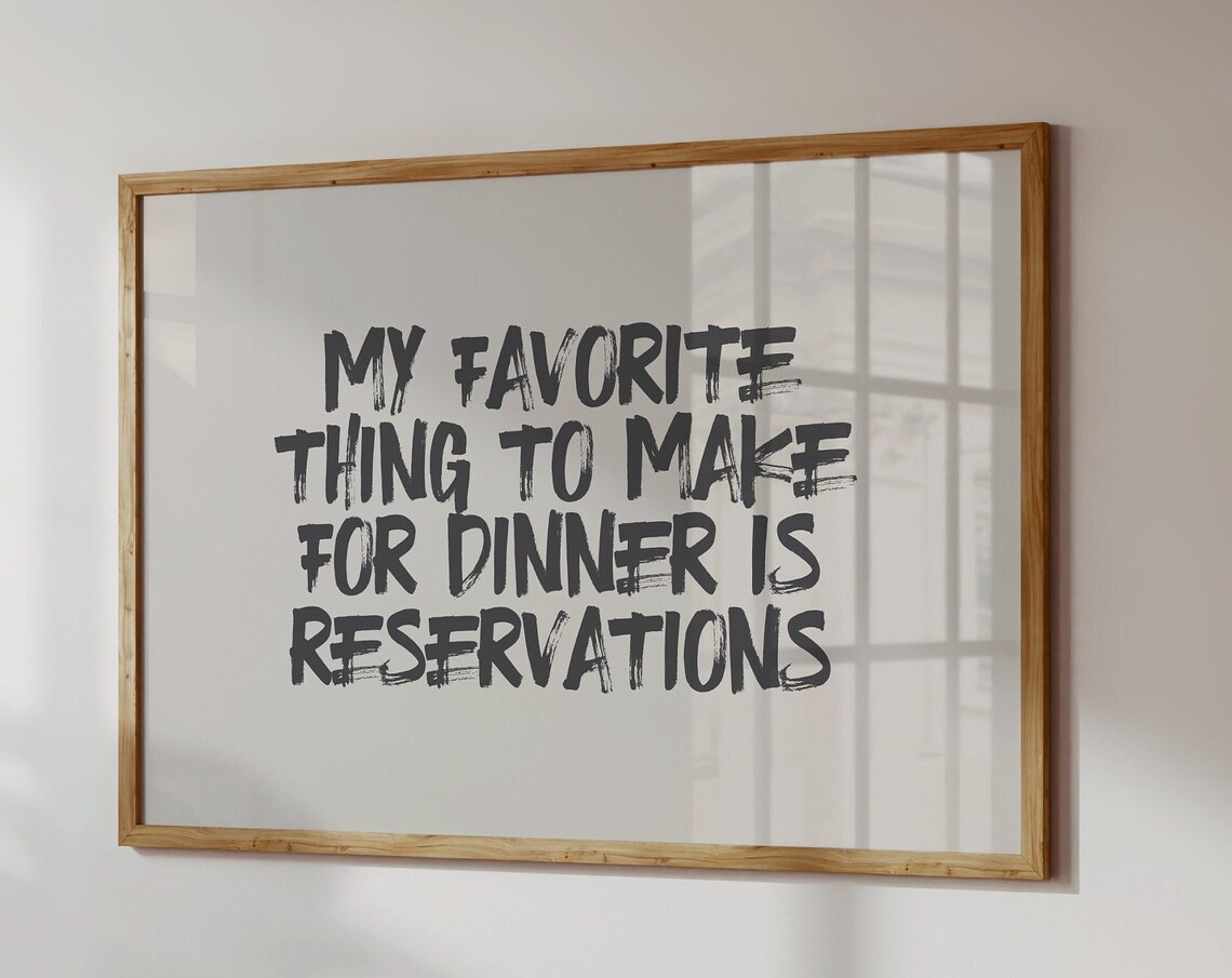 Downtown Girl Aesthetic Kitchen Art Print - Image 2