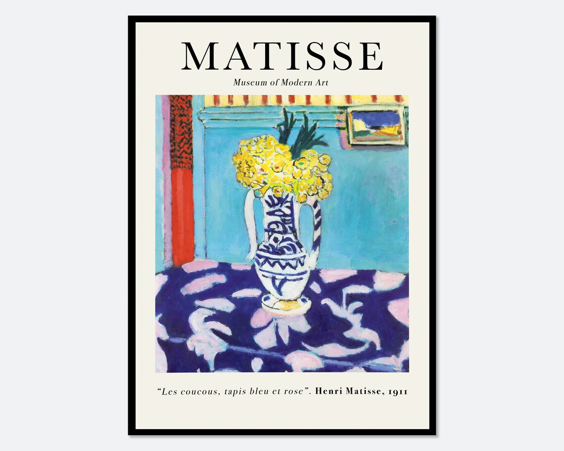 Henri Matisse Les Coucous, Vintage Art Print