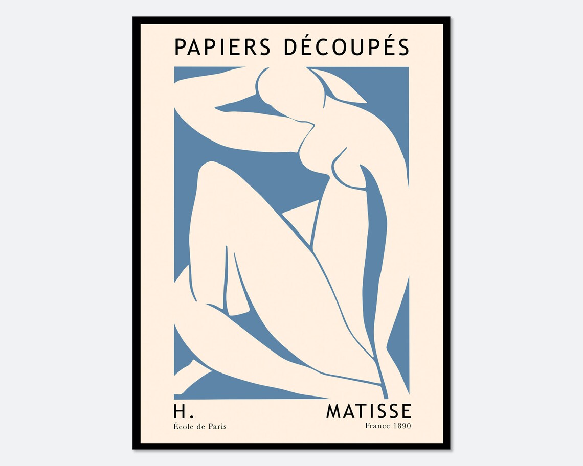Matisse Blue Nudes Vintage Poster Art Print