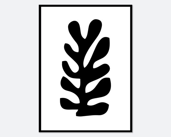 Henri Matisse Cut Outs Vintage Art Print