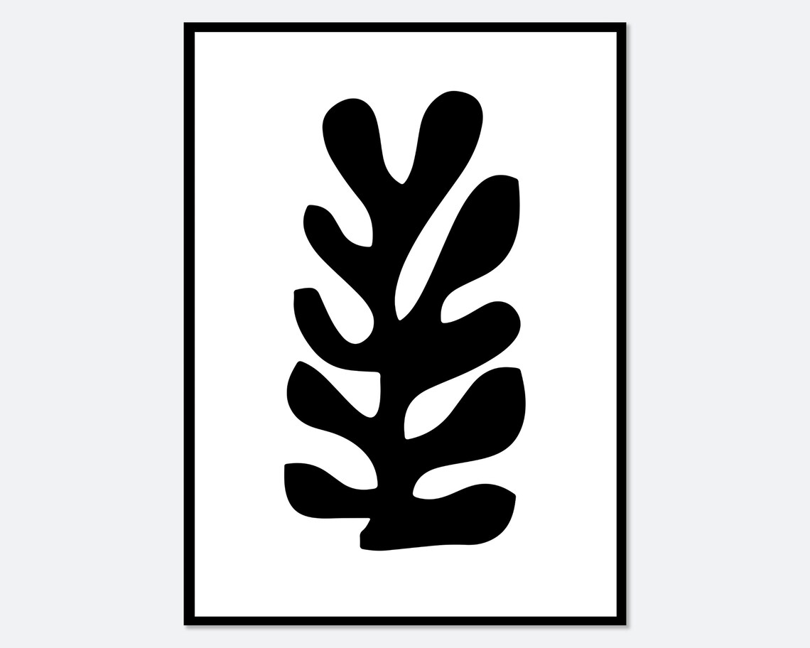Henri Matisse Cut Outs Vintage Art Print