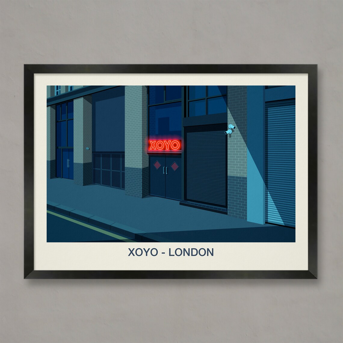 Xoyo Nightclub London Travel Poster