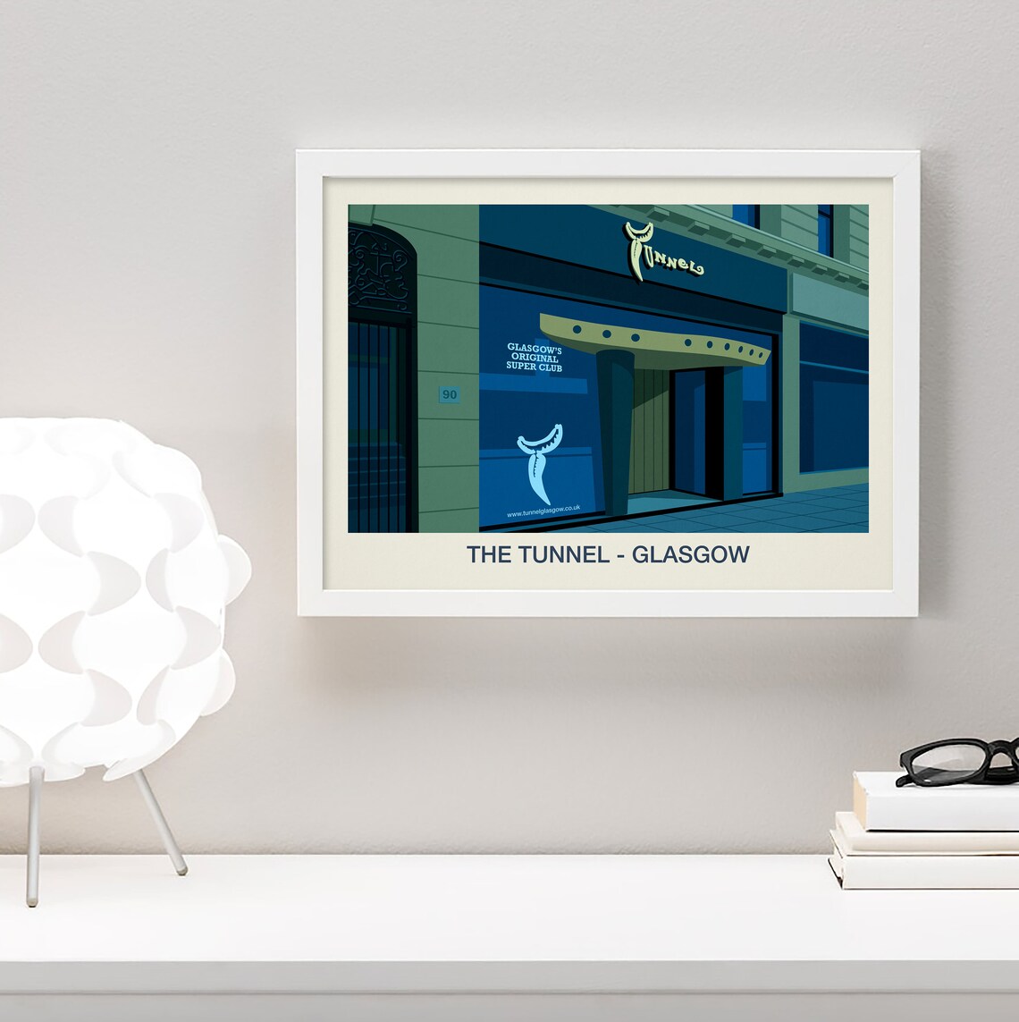 The Tunnel Nightclub Glasgow Poster Print - Image 4