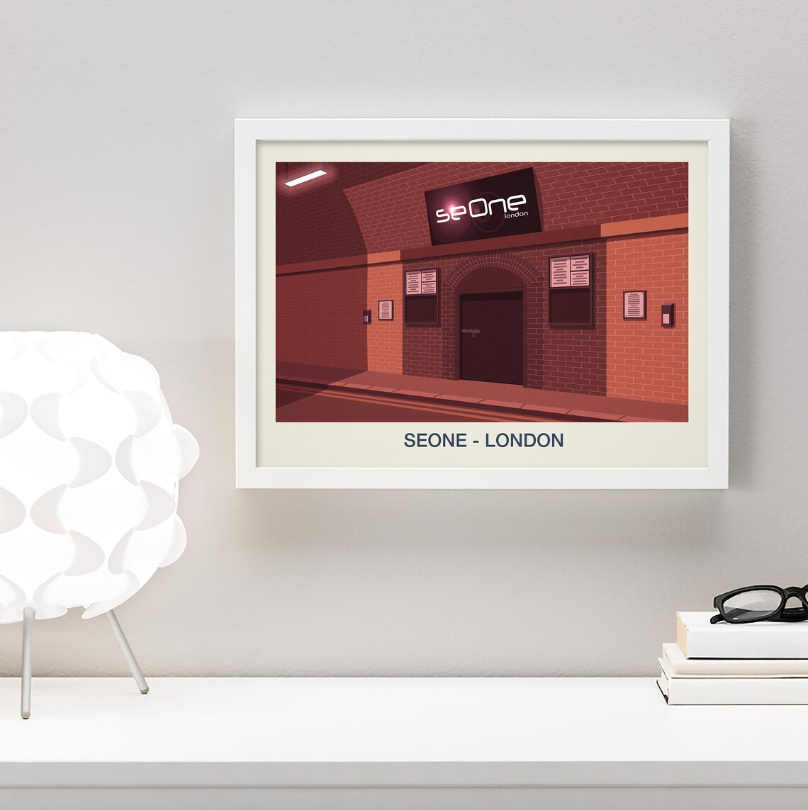 SeOne London Nightclub Poster Brick Arch Venue Underground Art - Image 4