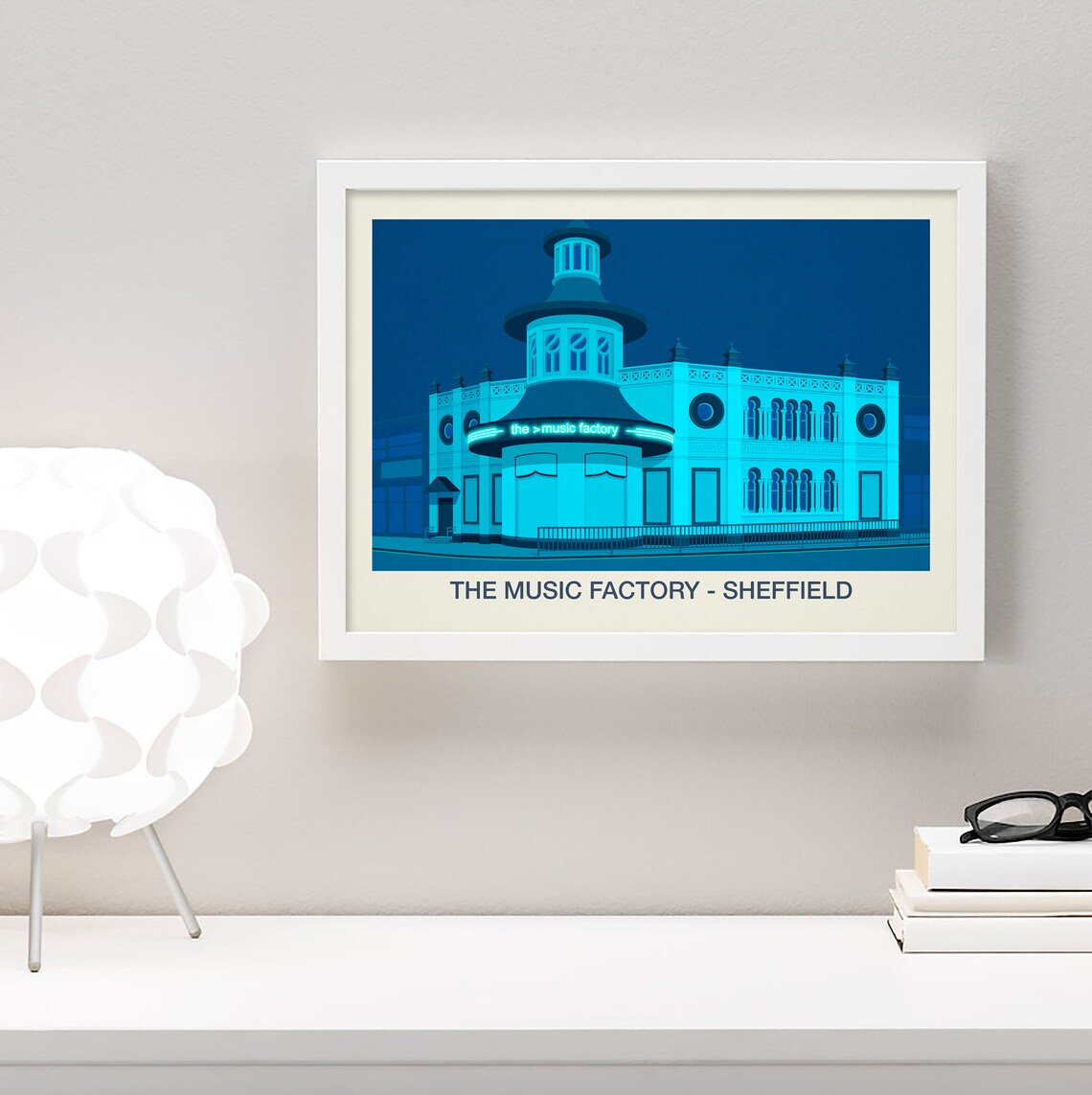 The Music Factory Sheffield Travel Poster - Image 4