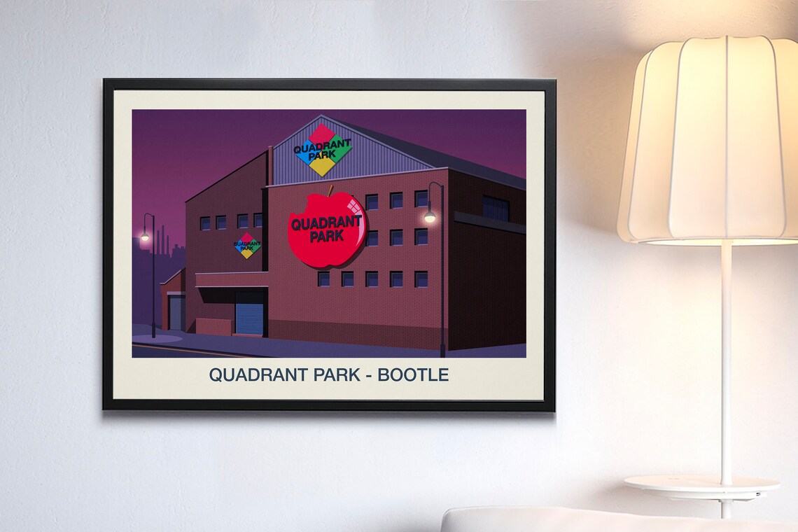 Quadrant Park Nightclub Poster, Nightclub Print - Image 3