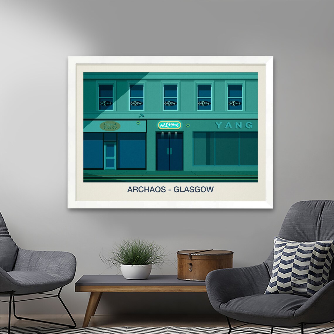 Archaos Nightclub Poster, Nightlife Art Print - Image 2