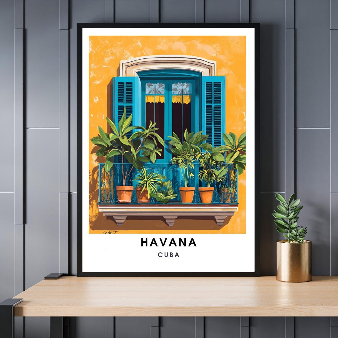 Havana Poster Print