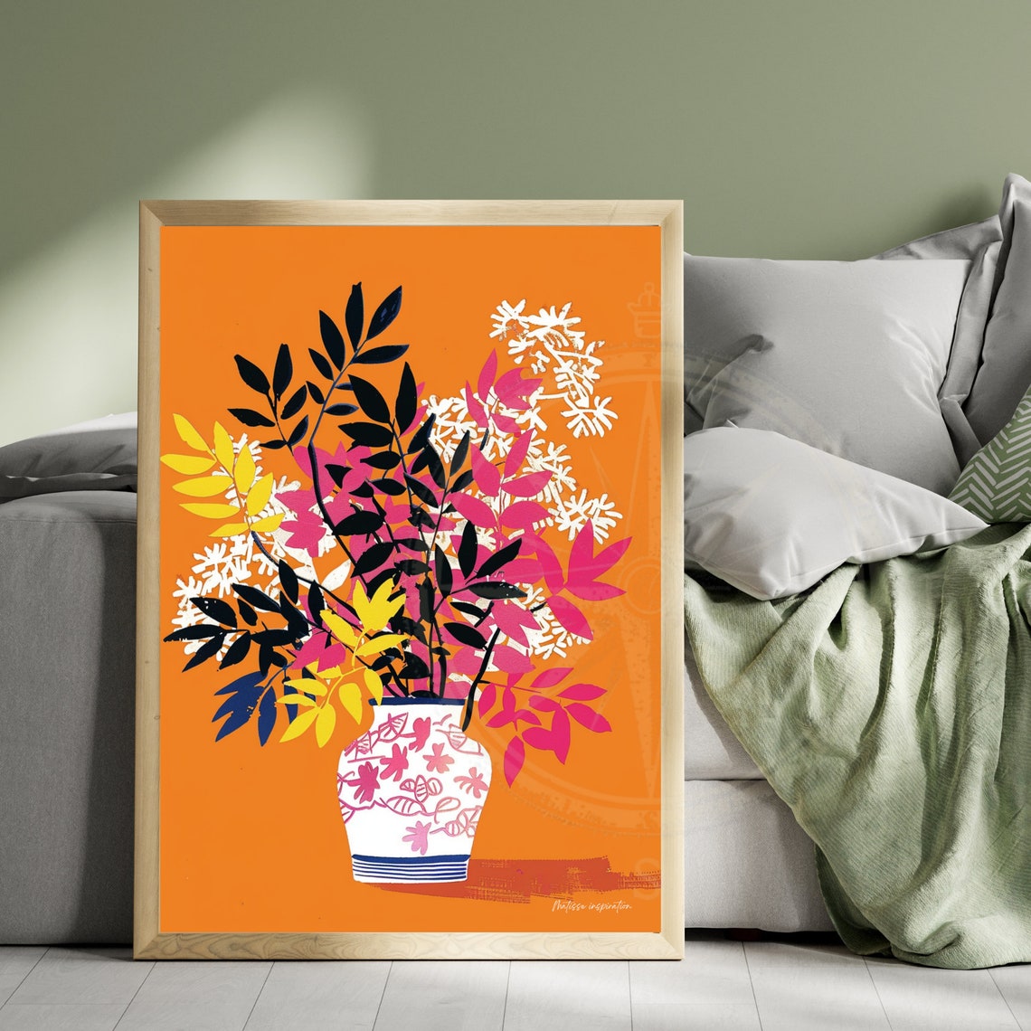 Matisse Print Henri Inspired