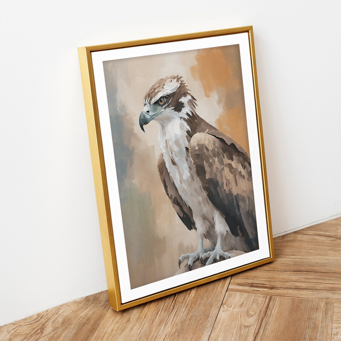 Osprey Art Print, Bird Painting for Nature Lovers - Image 2