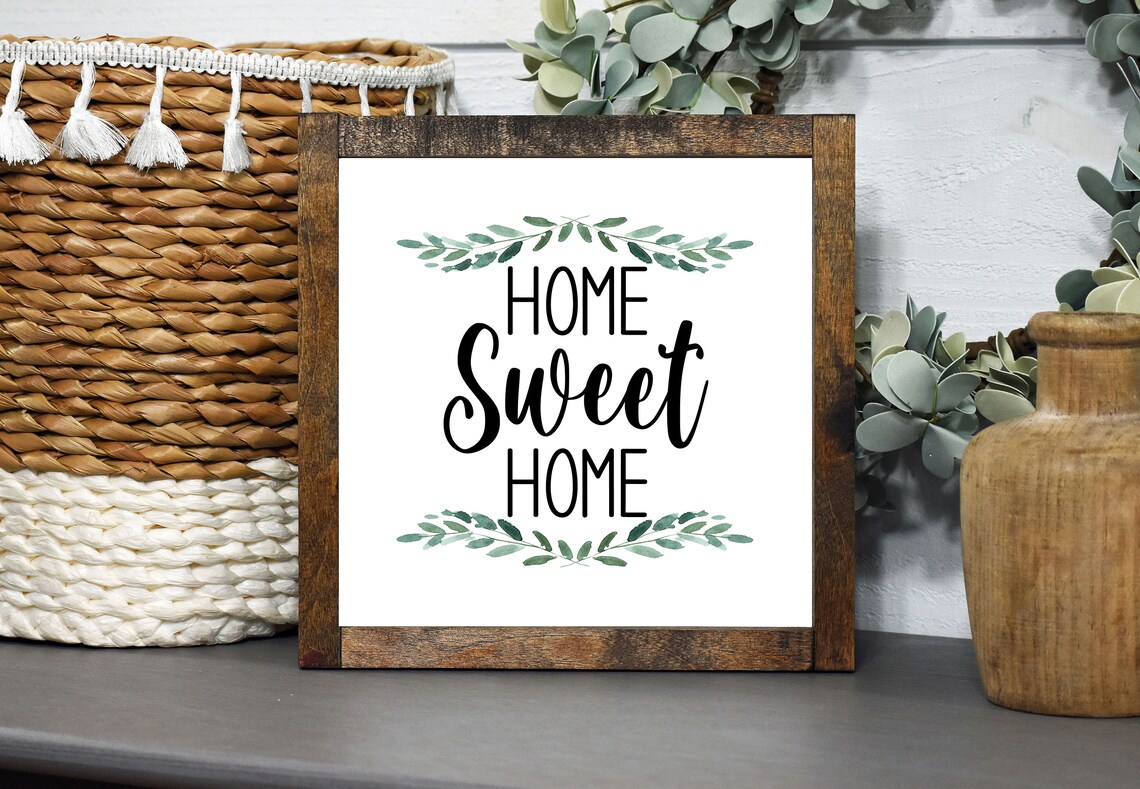 Ship Home Sweet Home, Rustic Farmhouse Decor
