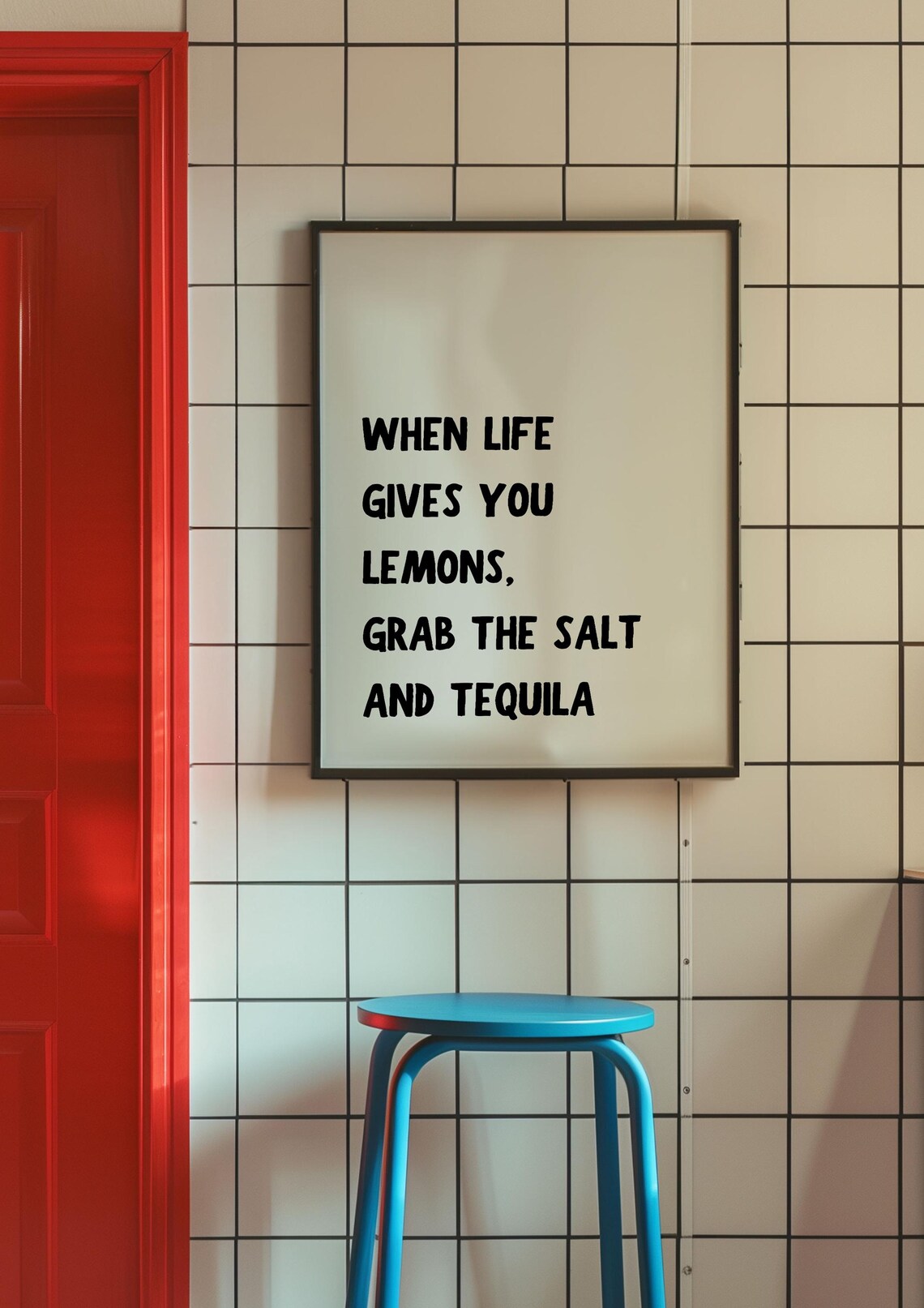 Funny When Life Gives You Lemons Grab Salt And Tequila Print - Image 5