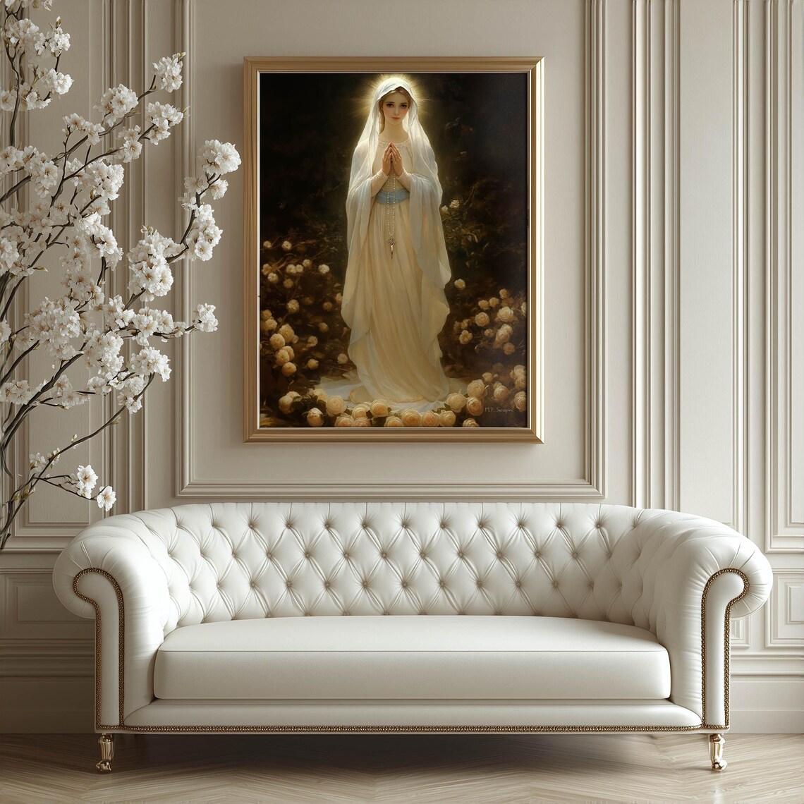 Immaculate Conception, Blessed Virgin Mary Art Print - Image 6
