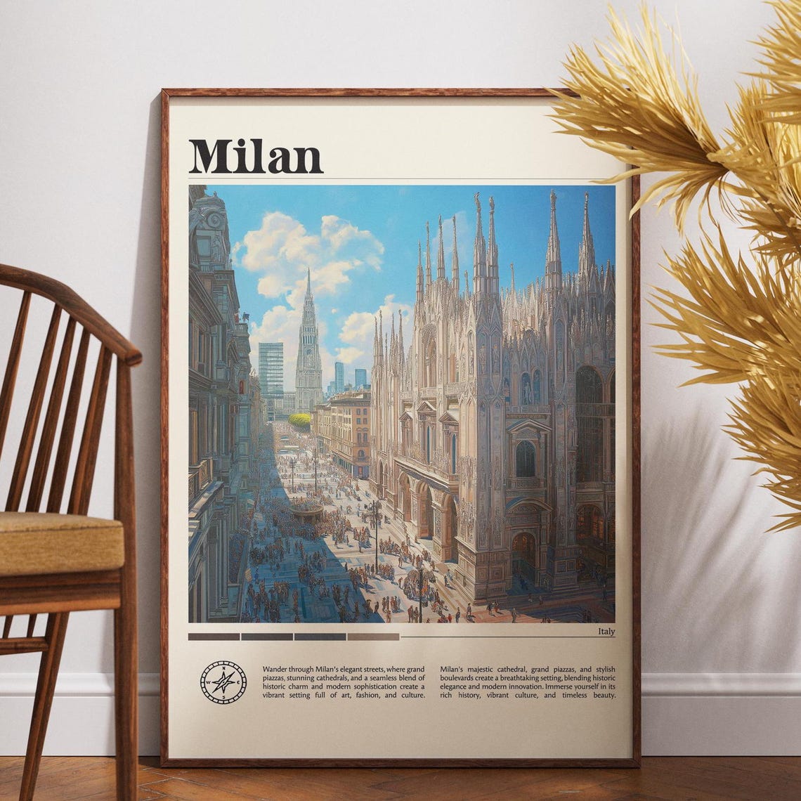 Milan City Italy Travel Print Italy Travel Print Travel Wall Art City Map Print Travel Poster Travel Art Gift Europe Travel Home Decor