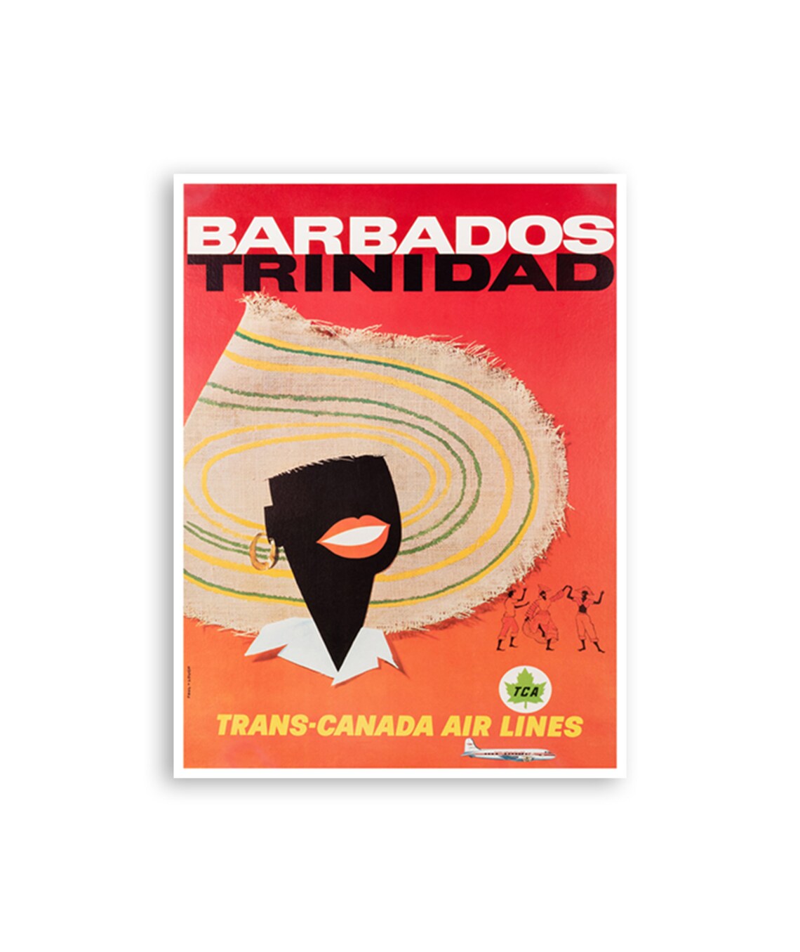 Barbados Caribbean Travel Poster, Home Decor