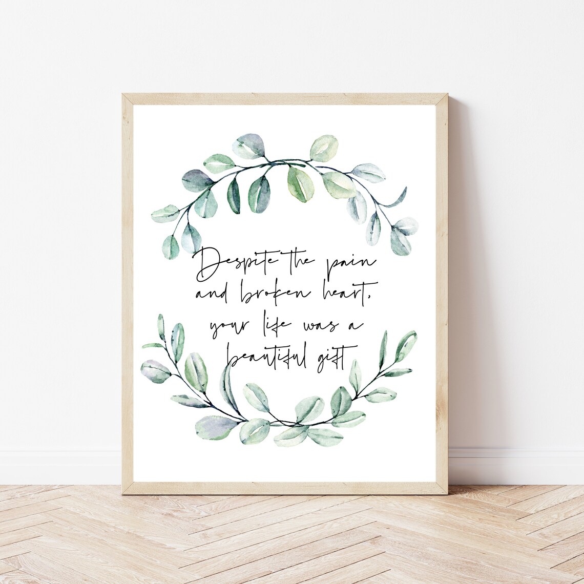 Miscarriage Print, Baby Loss Memorial Art