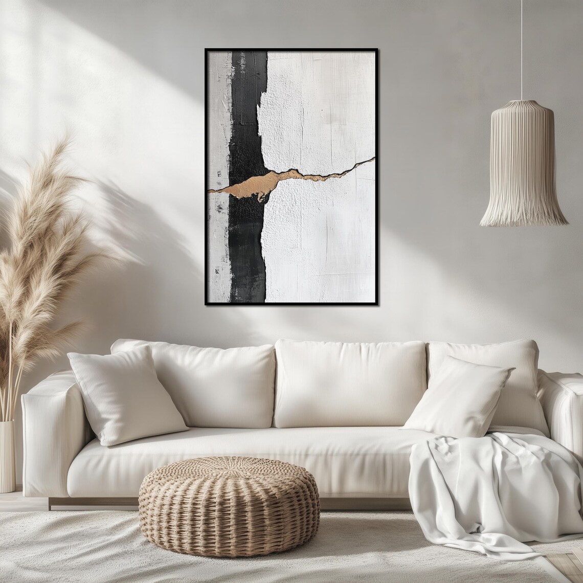 Minimalist Japanese Inspired Wabi Sabi Art Print - Image 2