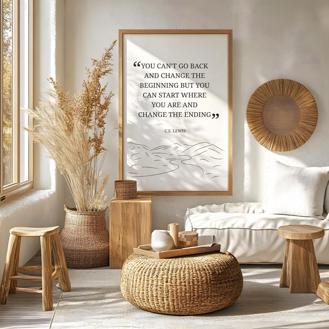 Start Where You Arewall Art Cs Lewis Wall Decor Book Page Inspirational Quote - Image 4