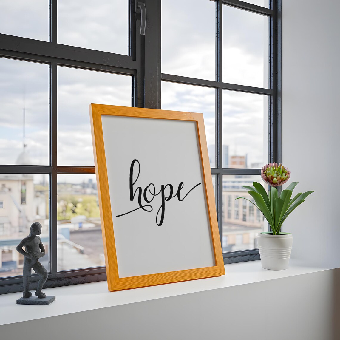 Hope Wall Art Bible Verse Decor Christian Print Scripture - Image 3